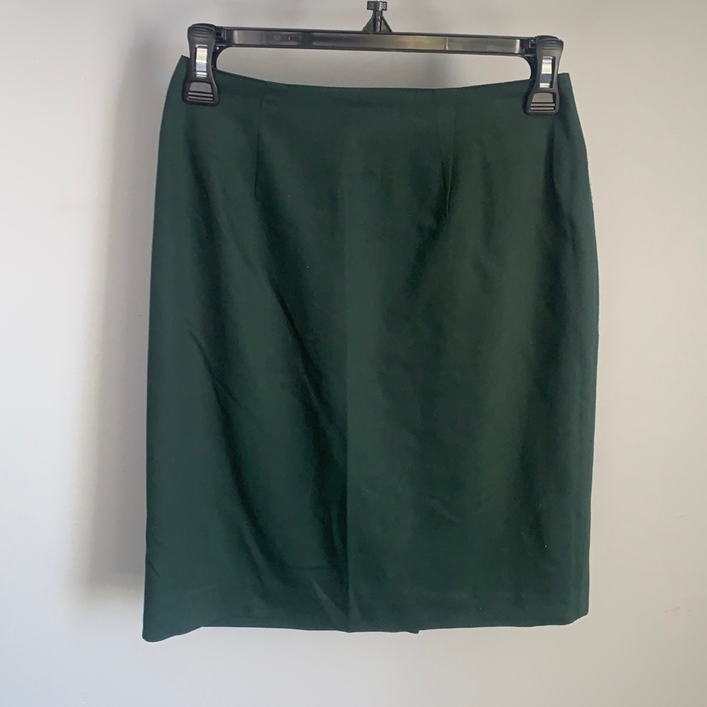 Christy Girl Green Pencil Skirt